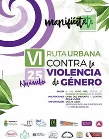 VI Ruta urbana contra la violencia de género