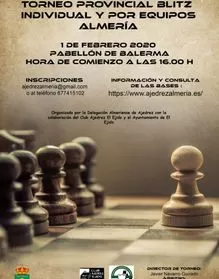 Torneo de Ajedrez provincial Blitz individual y por equipos