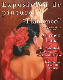 Exposición de pintura de Carmen Luna - Flamenco