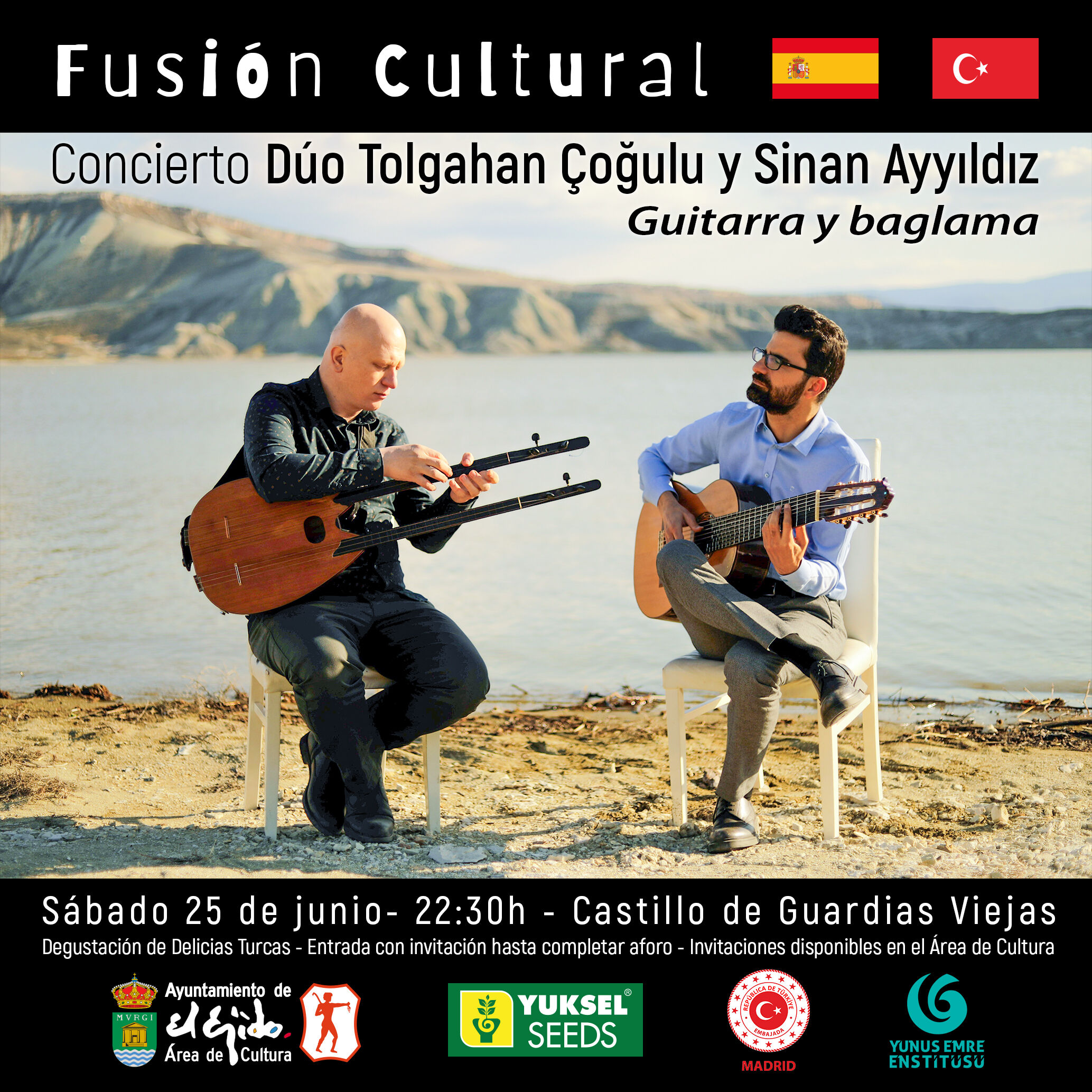 Concierto Dúo Tolgahan Çoğulu y Sinan Ayyıldız - Guitarra y baglama