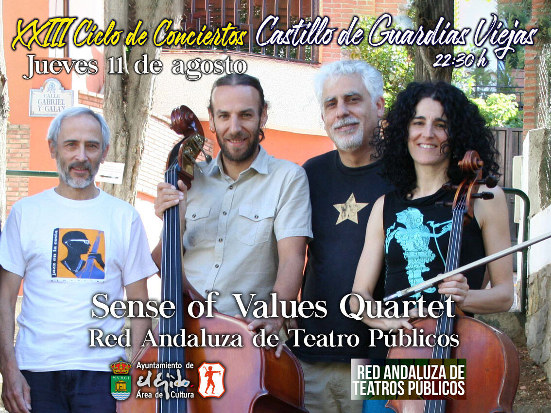 XXIII Ciclo de Conciertos Castillo de Guardias Viejas - Sense of Values Quartet El pájaro azul