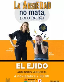 Patri Psicóloga y Rafa Blanca - La ansiedad no mata, pero fatiga