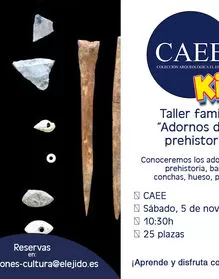 CAEE kids - Taller familiar Adornos de la prehistoria