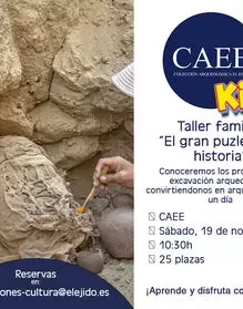 CAEE kids - Taller familiar El gran puzle de la historia