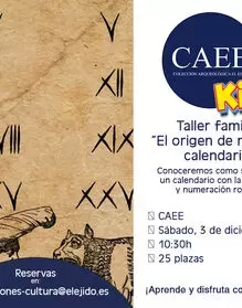 CAEE kids - Taller familiar El origen de nuestro calendario
