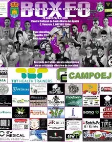 Boxeo Solidario todos con Zahira