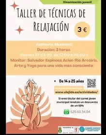 Taller de técnicas de relajación
