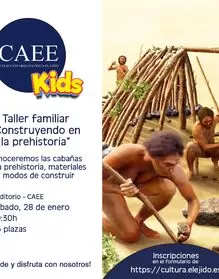 Taller familiar Construyendo en la prehistoria