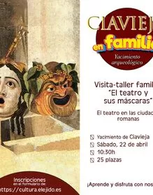 Visita-taller familiar - El teatro y  sus máscaras
