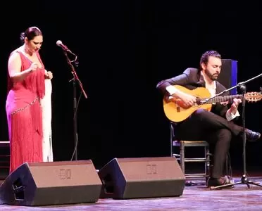 Anabel Valencia y Alicia García se suben al escenario del Auditorio dentro del III Festival Flamenco