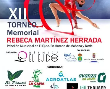 Más de 550 gimnastas se dan cita en El Ejido para disputar el Memorial Rebeca Martínez Herrada
