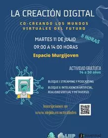 Taller Creación Digital: co-creando los mundos virtuales del futuro