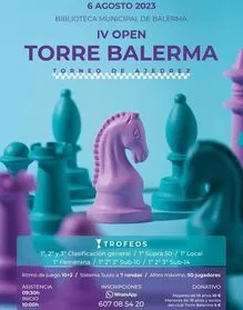 Torneo de Ajedrez - IV Open Torre Balerma 