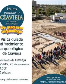 Visitas guiadas al Yacimiento de Ciavieja - "De guía una arqueóloga"