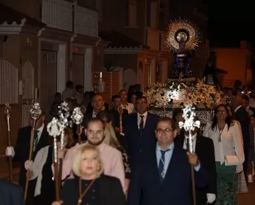 Misa y procesión en el barrio de La Loma de la Mezquita – Calahonda en honor a la Virgen del Pilar