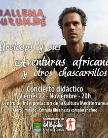 Ballena Gurumbé Afroloops y sus "Aventuras africanas y otros chascarrillos"