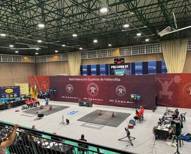 Halterejido se cuelga el Bronce en la Copa del Rey de Halterofilia en El Ejido