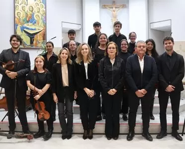 La Parroquia de Almerimar acoge el primer concierto de la nueva Orquesta Filarmónica de El Ejido