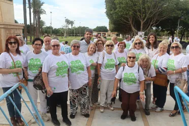 Más de 200 personas participan en una Ruta Urbana Saludable que fomenta los hábitos de vida saludable